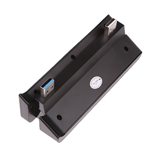 Shiwaki Cargador De Alta Velocidad Expandir Puerto De Hub para Sony PS4 Playstation 4 Slim