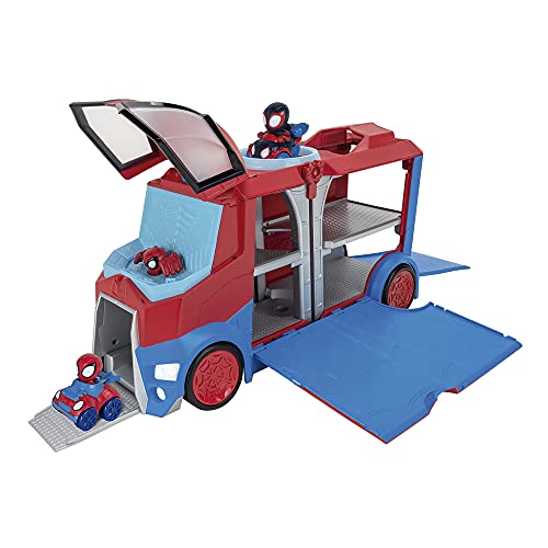 Spidey - Vehiculo Transportador + 2 Minis - (Toypartner SNF0051)