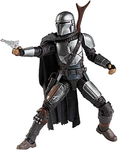 Star Wars Serie Negra - El mandaloriano - El mandaloriano está probado en combate y con labios estrechos, un impresionante cazador de dinero en una galaxia cada vez más peligrosa.