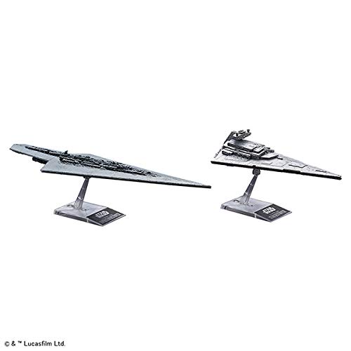 Star Wars Super Star Destroyer 1/100000 & 1/14500 Star Destroyer, Bandai Star Wars Plastic Model