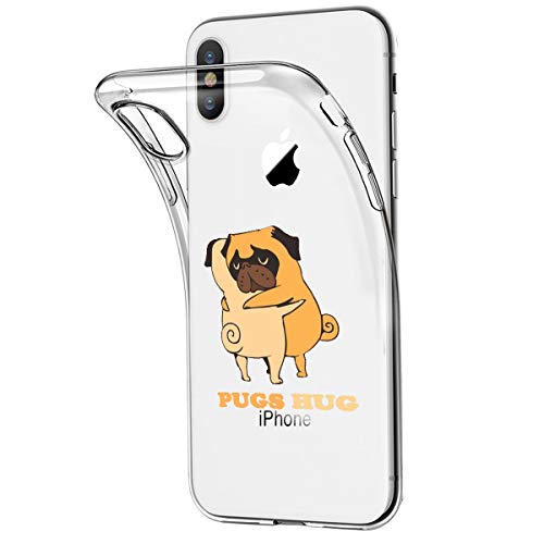 Suhctup Funda Compatible con iPhone 7+/8+ Plus,Transparente Carcasa con Dibujos Animados TPU Silicona Protectora de Golpes Anti Choques Slim Case Cover Bumper para iPhone 7+/8+ Plus 5.5''(9)