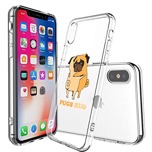 Suhctup Funda Compatible con iPhone 7+/8+ Plus,Transparente Carcasa con Dibujos Animados TPU Silicona Protectora de Golpes Anti Choques Slim Case Cover Bumper para iPhone 7+/8+ Plus 5.5''(9)
