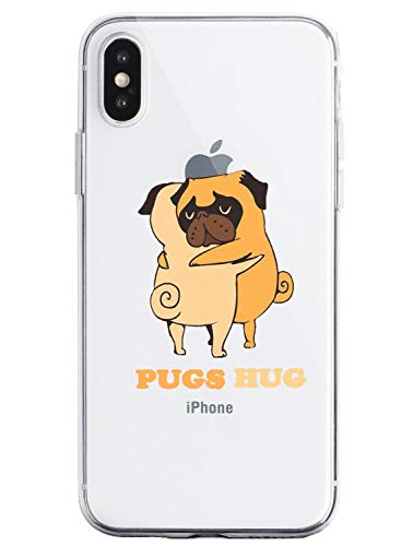 Suhctup Funda Compatible con iPhone 7+/8+ Plus,Transparente Carcasa con Dibujos Animados TPU Silicona Protectora de Golpes Anti Choques Slim Case Cover Bumper para iPhone 7+/8+ Plus 5.5''(9)