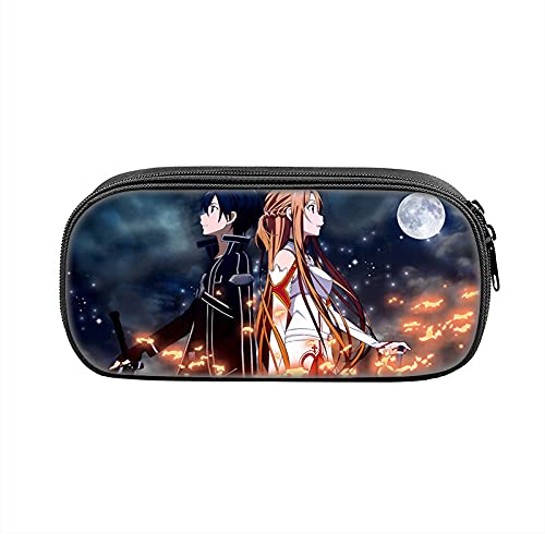 Sword Art Online - Estuche para lápices (21,5 x 10 x 5,5 cm), diseño de pencil