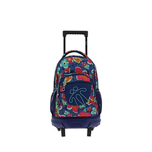 TOTTO Mochila Escolar con Ruedas - Resma - Niña