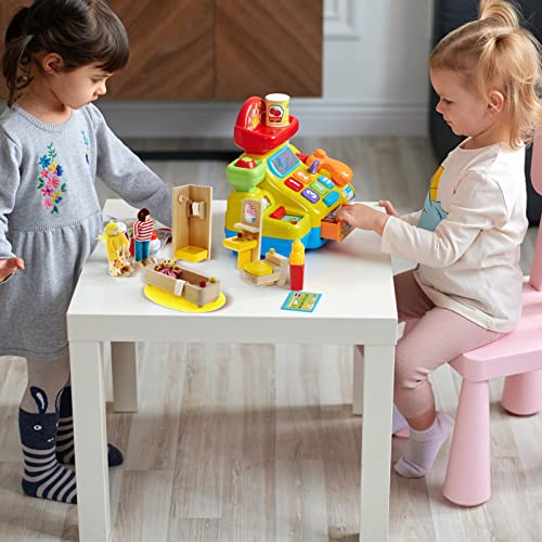 TOYANDONA Muebles de Muñeca de Madera Muebles Familia Conjunto de Baño con Baño en Miniatura Bañera Bañera Fregadero Muebles Muebles Muebles Muñecas Accesorios Educativos Juguetes para