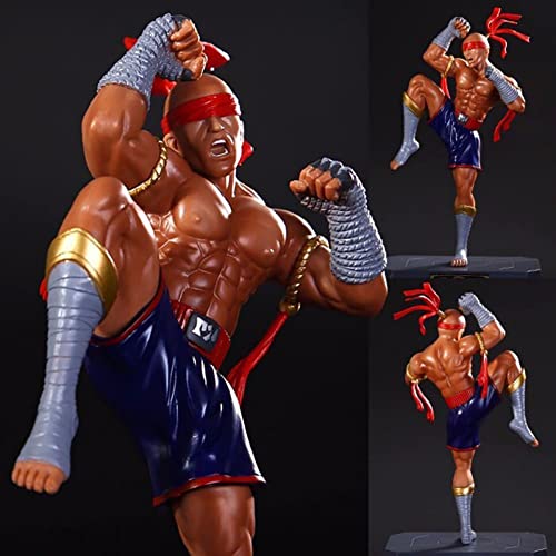TTHH Juego League of Legends Lee Sin PVC Figura De Acción, The Blind Monk 19cm Modelo De Colección, Lee Sin Toys Figurita Niños