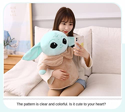 TTHH Juguete De Peluche Yoda De Star Wars De Disney, Master Aliens Mandalorian, Muñecos De Peluche De Dibujos Animados para Bebés, Juguete De Relleno, Decoraciones De Regalo Kawaii