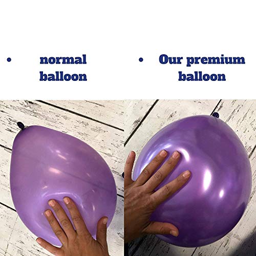 Unique Store Globos de Colores,105 Globos de Látex de Fiesta de Diversos Colores, Globos y Decoraciones para Cumpleaños, Fiestas, Bodas, Propuestas, Reuniones y Otras Celebraciones