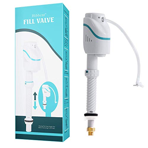Universal Toilet Fill Valve Kit Easy and Rapid Adjustable Water Level - Toilet Tank Repair Kit for Most Toilets - High Performance Toilet Replacement Part