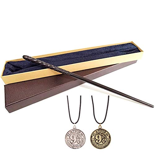 Varita mágica de Ginny Weasley, Varita mágica, Accesorios para Cosplay, Accesorios para películas, Adultos, niños, con 2 Collares