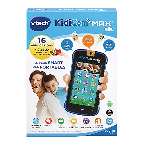 VTech- KidiCom, Color Azul (546505)