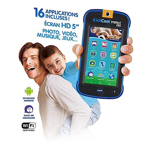 VTech- KidiCom, Color Azul (546505)