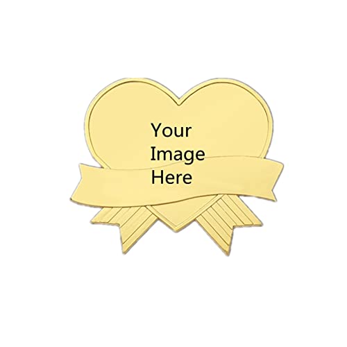 WATERNORTH Custom Photo PIGHT Badge BRACHER GRANCH CABOCHON Dome Bricolaje Broches Personalizados Pins Accesorios Plateados Plateados