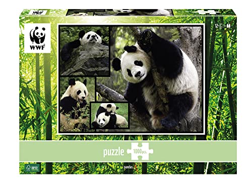 WWF - Puzzle de 1000 Piezas con Pandas (088)