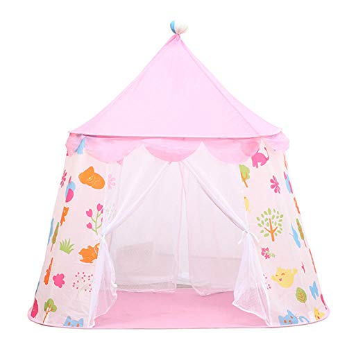 WZXHN Carpas portátiles para niños Niños Niñas Al Aire Libre Tienda de Juegos de Billar Carpa Interior Habitación para Dormir Teepee Castle Kid Play House-A