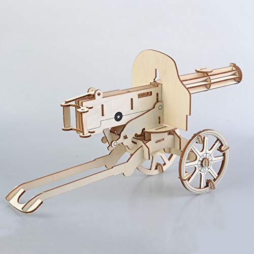 XUMING Conjunto de Modelos de cañón Antiguo de la dinastía Ming, Rompecabezas 3D, Juguetes Hechos a Mano para niños de Bricolaje Bloques de Modelos de Conjunto Hecho a Mano para niños de 6 años