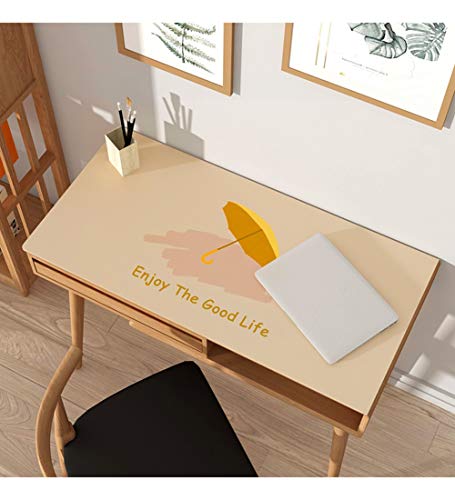 YUDEYU Piezas Simple Mantel Individual Aprender Escritorio Computadora Escritorio Estilo Princesa Manteles (Color : B, Size : 70x140cm)