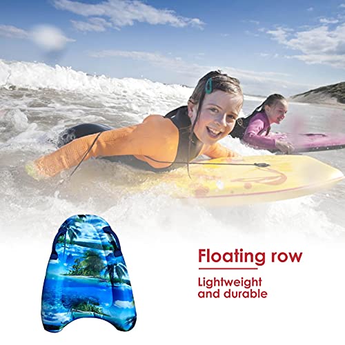 YYID Bodyboard para Niños, Tabla De Surf Inflable Portátil, Tabla De Bodyboard con Asas Portátil, Tabla De Surf Inflable para Nadar En El Agua De Verano, Divertido Juguete para Niños Y Adultos