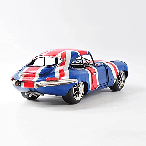 ZDYHBFE 1961 Convertible E-Type Súper Coche Deportivo Artesanía Hecha a Mano Simulación Modelo de Coche clásico Coche clásico clásico Decoraciones de habitación Retro Accesorios de fotografía Adornos