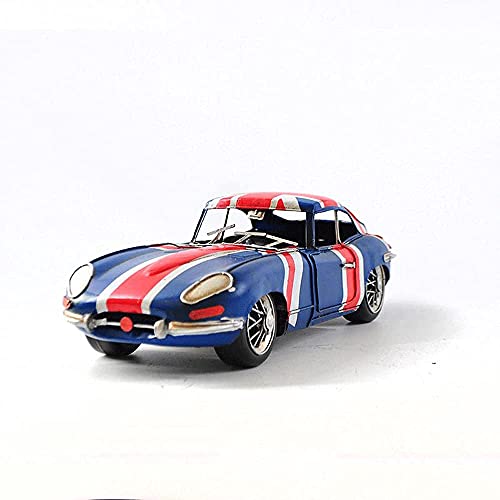 ZDYHBFE 1961 Convertible E-Type Súper Coche Deportivo Artesanía Hecha a Mano Simulación Modelo de Coche clásico Coche clásico clásico Decoraciones de habitación Retro Accesorios de fotografía Adornos