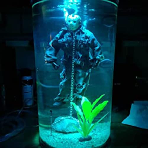 ZGHYBD Jason Voorhees Collector Water Lamp,Jason Is Alive-Collector Water Lamp Final Display Horror Movie Memorabilia Halloween Changeable Color Light Decorations