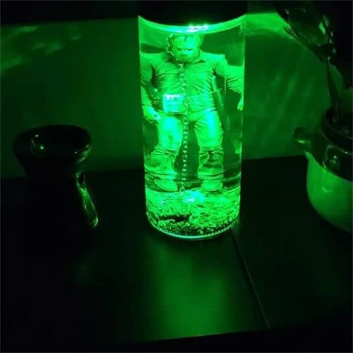 ZGHYBD Jason Voorhees Collector Water Lamp,Jason Is Alive-Collector Water Lamp Final Display Horror Movie Memorabilia Halloween Changeable Color Light Decorations
