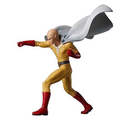 Zhongkaihua One Punch Man Saitama Figure Toys - Figuras de anime Saitama Heroes Toys Versión Q Figura de acción modelo de PVC - Colección One Punch Man Juguetes de Estatua Ornamentos de escritorio