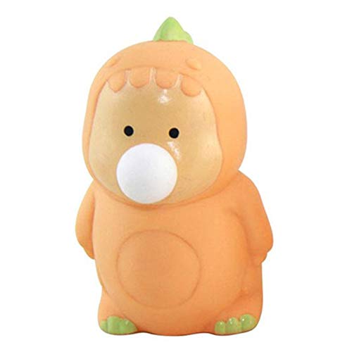 ZS ZHISHANG 2pcs Baby Dragons Spit Bubble Pinch Music Squeezes Bubbles Funnys Vent Toys For Kids Adults Stress