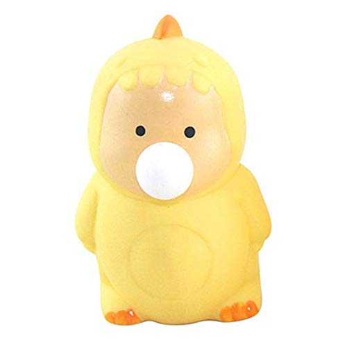 ZS ZHISHANG 2pcs Baby Dragons Spit Bubble Pinch Music Squeezes Bubbles Funnys Vent Toys For Kids Adults Stress