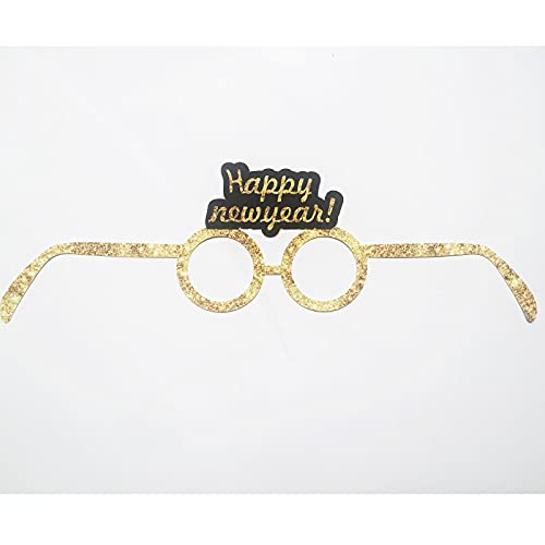 12 Piezas Gafas De Decoración De Fiesta, Fiesta De Nochevieja Gafas, Gafas De Fiesta De Año Nuevo, 2022 Gafas De Año Nuevo, para Decoraciones De Fiestas De Año Nuevo, Navidad y Año Nuevo(4 Estilos)