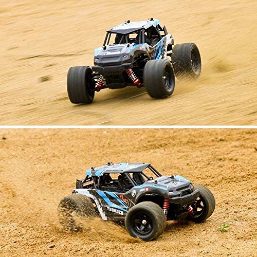 2.4Ghz Off-Road Vehicle RC Car Fast Remote Control Truck High-Speed Four-Wheel Drive Alloy Toy Car Electric Anti-Fall RC Remote Control Car Boy Birthday Gift