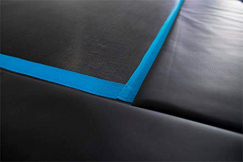Acon Trampoline Air 16 Sport HD con recinto | Incluye trampolín rectangular de 5 m x 2,8 m (10 x 17 pies), red de seguridad, escalera