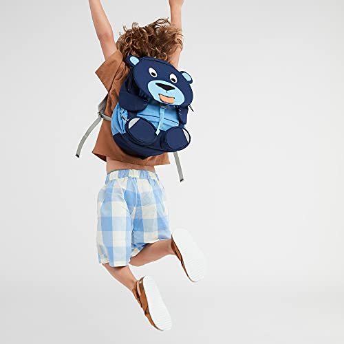 Affenzahn Mochilas 3-5 Años Oso (Novedad) Mochila Infantil, 18 Cm, Multicolor