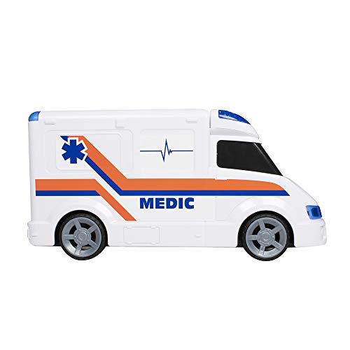 Ambulancia 42 CM. con LUZ Y Sonidos TEAMSTERZ