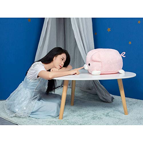 Amosfun Cojín de peluche con relleno suave de cerdo, regalo de cumpleaños para niños y adultos (40 cm)