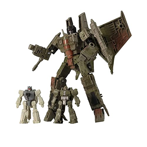 ASDPOIRE Juguetes de Transformers, Batalla de la Serie Cybertron WFC-20 Sin corete Tracker Sinji Blast