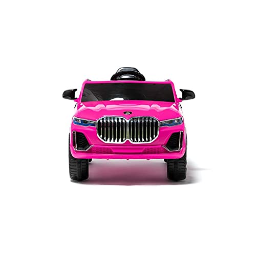 ATAA Boss 12v - Rosa -Coche eléctrico para niños Boss de 12V con potentes Motores de 38W y Mando para Padres
