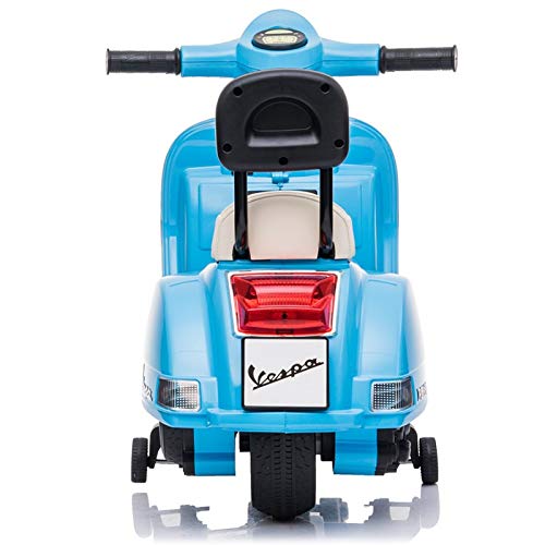 ATAA Vespa clásica PX150 Mini Oficial - Azul Moto eléctrica para niños Vespa clásica PX150
