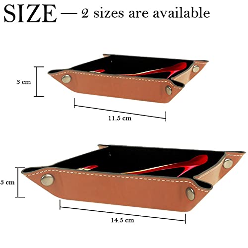 Bandeja plegable para dados, soporte para cubos de piel sintética, con ruedas para RPG Dice Gaming D & D y otros juegos de mesa, lápiz labial con tacón alto 16 x 16 cm