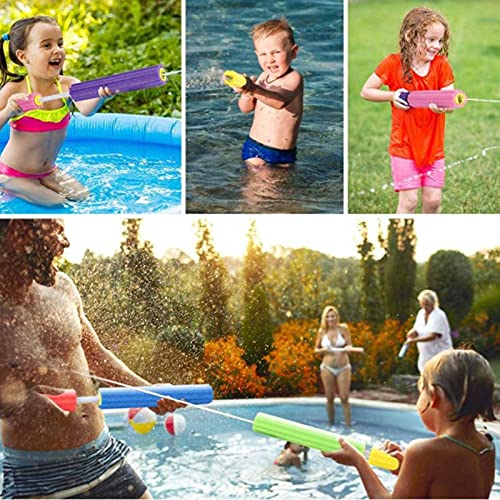 beeyuk Pistola De Agua Chorro De Agua Con Forma De Plum De Espuma Chorro De Agua Para Niños Chorro De Agua De Juguete De Agua Juego De La Piscina Para La Fiesta De La Playa Ideal Para La useful