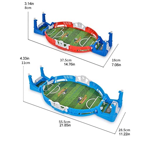 BESTCZ Mini Mesa de Futbolín Juegos para Niños, Juego de Fútbol de Escritorio Mini Juego de Mesa de Fútbol de Rompecabezas Regalo para Niños Adultos