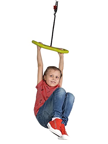 BIG Spielwarenfabrik 800056744 Big Activity Swing - Columpio, color verde y negro