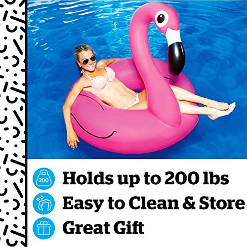 BigMouth Inc Flotador Rosado del Flamenco Piscina