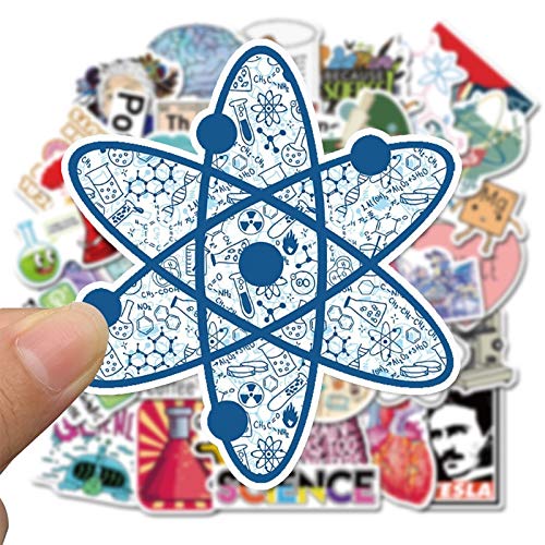 BLOUR 10/30/50 unids/Pack Ciencia química biología Laboratorio investigación Pegatinas para Muebles Pared Escritorio Silla Juguete Ordenador   Motocicleta
