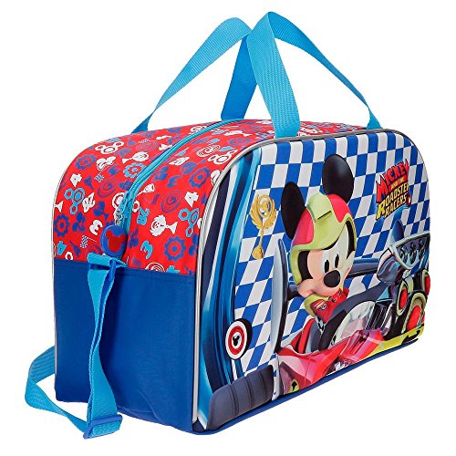 Bolsa de viaje Mickey Race 45cm frontal 3D