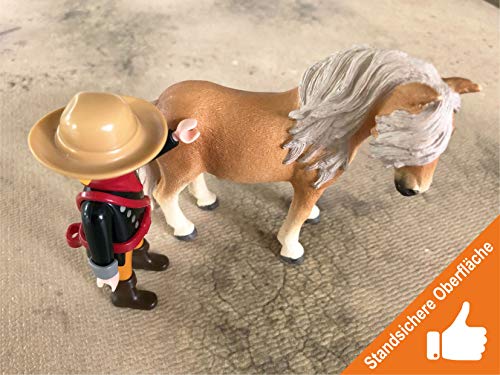 Bosque mágico Alfombra Infantil de Juego | SM11 Cuarto de los niños | Tamaño: 150 x 100 cm | Accesorios adecuados para Schleich, Papo, Bullyland, Playmobil etc. | STIKKIPIX