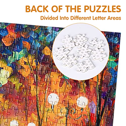 Brain Teasers Walking In The Rain Puzzles 1000 piezas para niños y adultos divertidos y coloridos puzzles de Navidad puzzles de Navidad puzzles educativos juguetes familia novia regalos de cumpleaños