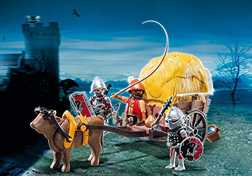 Caballeros del halcón con carruaje de camuflaje