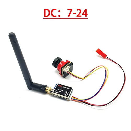CALALEIE 5. 8G FPV Googles VR Lentes de alta calidad 40CH Con 2000mA batería con 1/1.8'cámara' Starlight HDR OSD 1200TVL FPV for RC aviones no tripulados Piezas de montaje accesorios de juguete